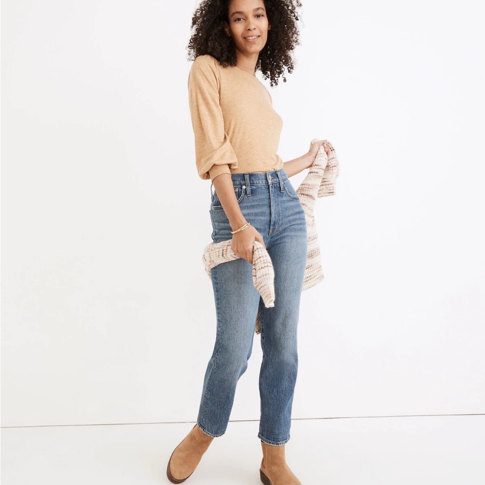 Madewell “The Perfect Vintage Jean” in Belbury Wash